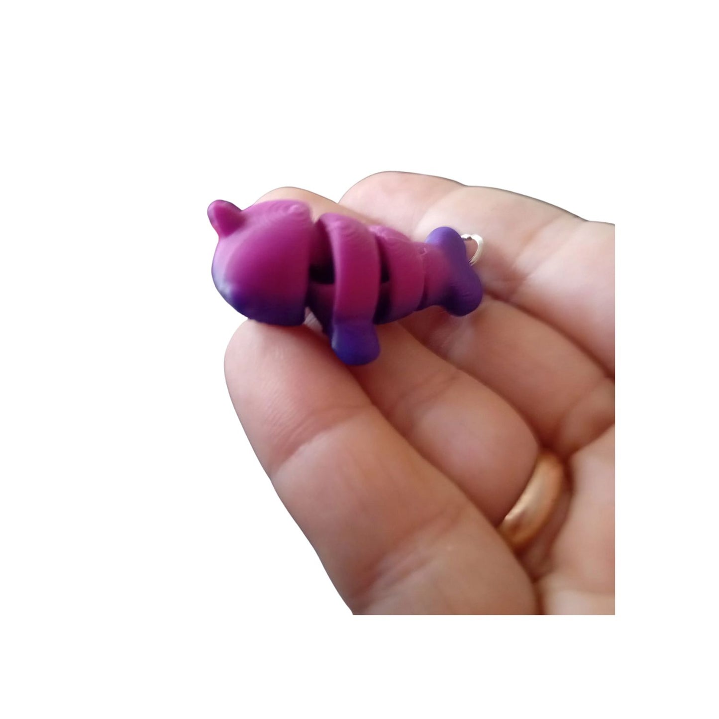 Breloki miniatur zwierząt w stylu 3D ruchome rózne zwierzęta