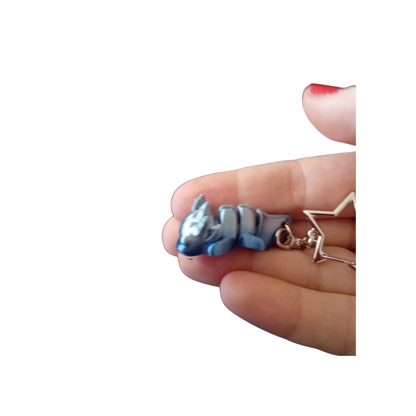 Breloki miniatur zwierząt w stylu 3D ruchome rózne zwierzęta