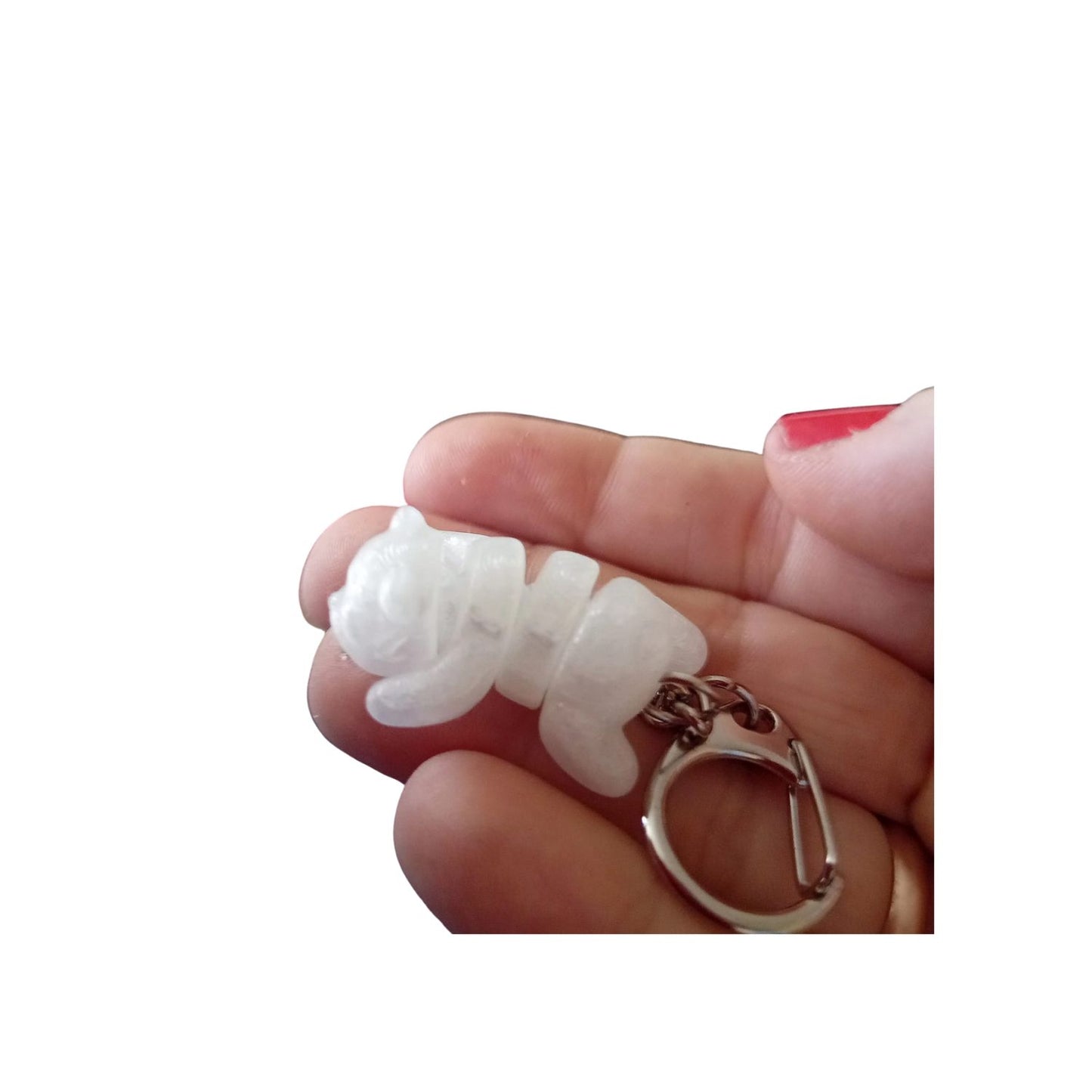 Breloki miniatur zwierząt w stylu 3D ruchome rózne zwierzęta