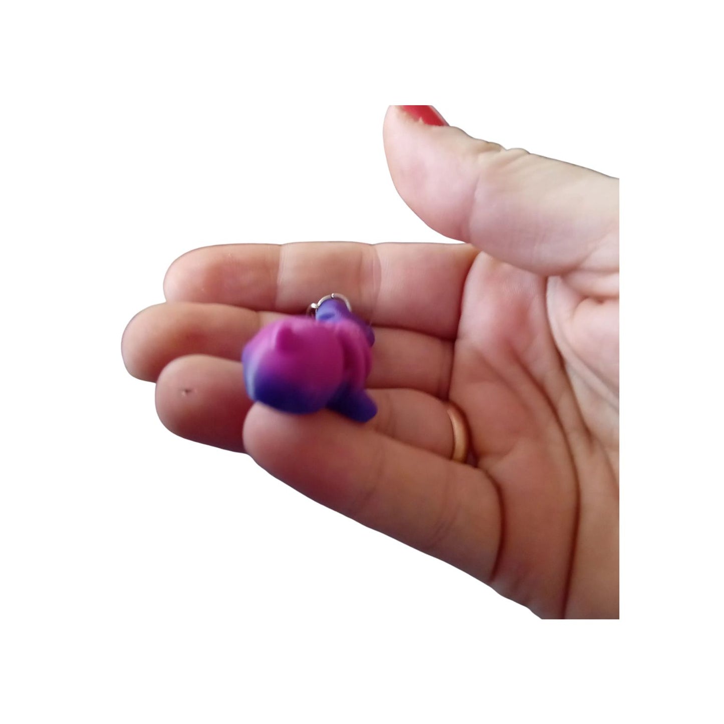 Breloki miniatur zwierząt w stylu 3D ruchome rózne zwierzęta